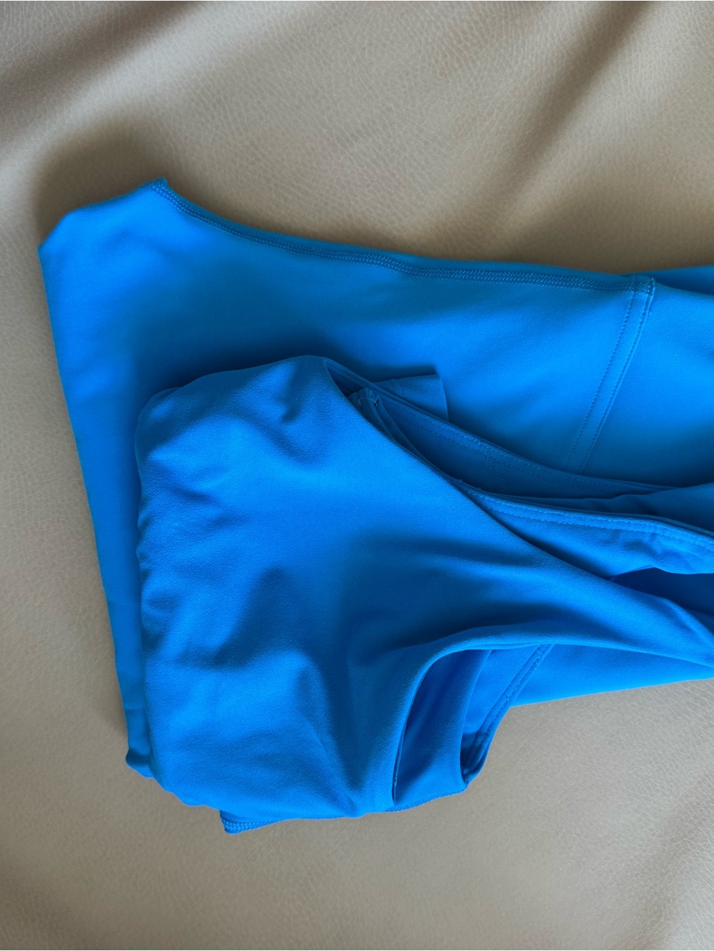 lululemon athletica Bright Blue glow up 7/8 25” Leggings & align Tank Set size 4 - Picture 2 of 4